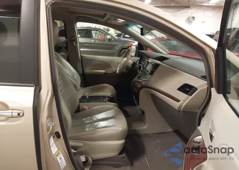 2011 Toyota Sienna Xle из США, поврежденный, VIN 5TDDK3DC9BS021589